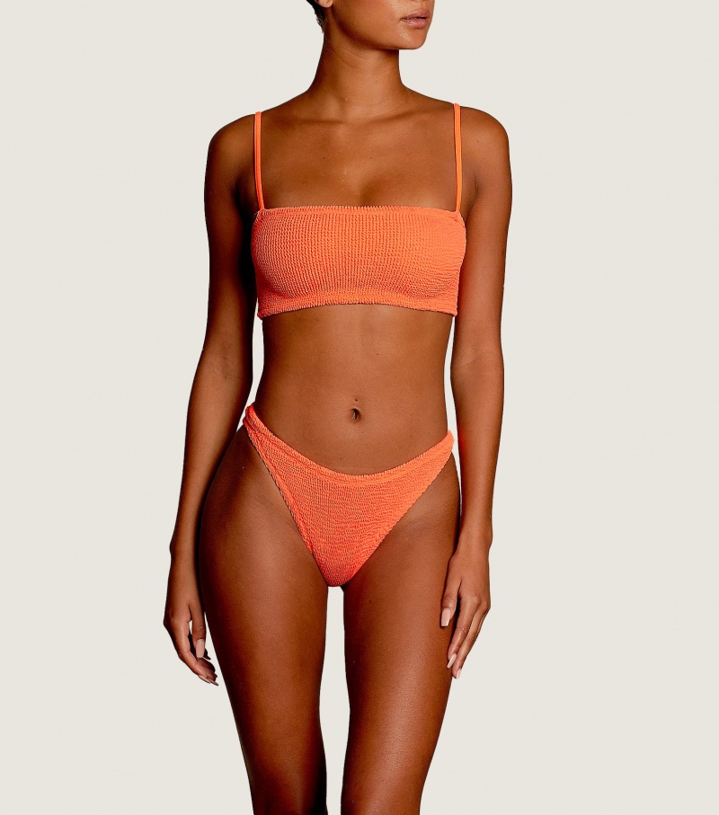 Women\'s Hunza G Gigi Bikinis Orange | US-627514WIO